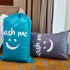 Folding Dirty Clothes Organizer Oxford Cloth Travel Storage Pouch Portable Drawstring Bag  Bathroom