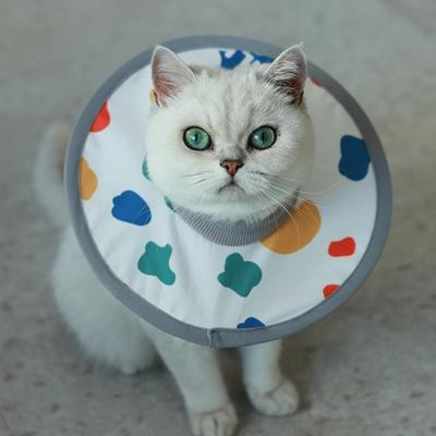 Pet Elizabethan Collar Waterproof  Adjustable Post-Surgery Recovery Collar for Cat Dog Protective Prevent Licking Pet Collar
