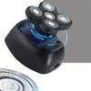 Electric Rotary Shaving Kit Adjustable Speed Digital Display USB Barber's Five In One Beauty Shaver