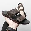 Fashion Non-Slip Sandals for Beach Casual Wear Half Drag Comfortable Lightweight Male Slippers New Arrival Mens Slip On Walking Shoes