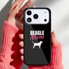 Cute Beagle mum Dog Phone Case for iPhone 17 16 15 14 13 Pro Max Back Cover for 12 11 Pro Coque