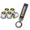 Car Tire Wheel Valve Caps Cover Suede Car Key Chain Ring Keychain for Ferrari Roma 488 Portofino F8 Roma Spider SF90 Tributo