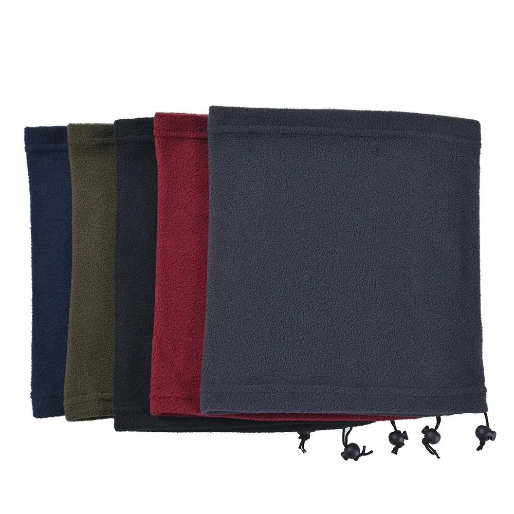 Fleece Neck Male Bandana Neck Warmer Winter Windproof Tube Scarves for Face Soft Women Half Mask Gaiter Snowboard