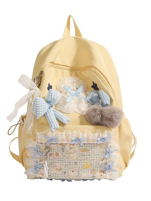 Street Style Schülerrucksack aus Nylon für Mädchen und den Schulgebrauch