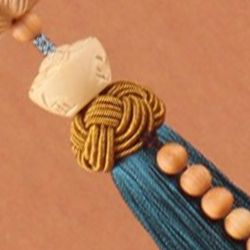 Car Pendant Decorative Hand Carved Lotus Rearview Mirror Hanging Ornament Car Styling Accessory for Good Luck