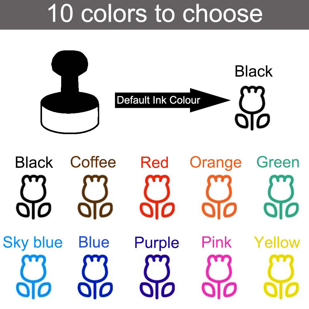 Custom Self Inking Return Stamp Address Personalized Signature Easy Stamping Seal Customized Your Design LOGO Rubber Stamps DIY