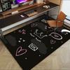 love crown Pattern Area Rug, Office Carpet Indoor Outdoor Entrance Doormat, Non-Slip Soft And Comfortable, Living Room, c122008
