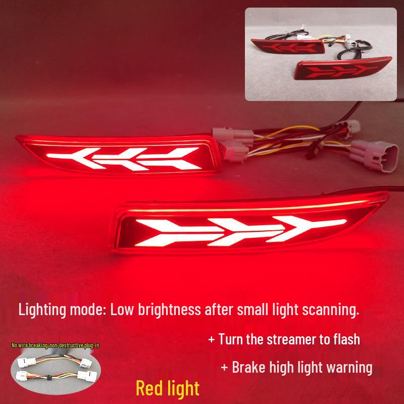 LED-Bremsleuchten für die hintere Stoßstange des Toyota Avalon (2019–2025)