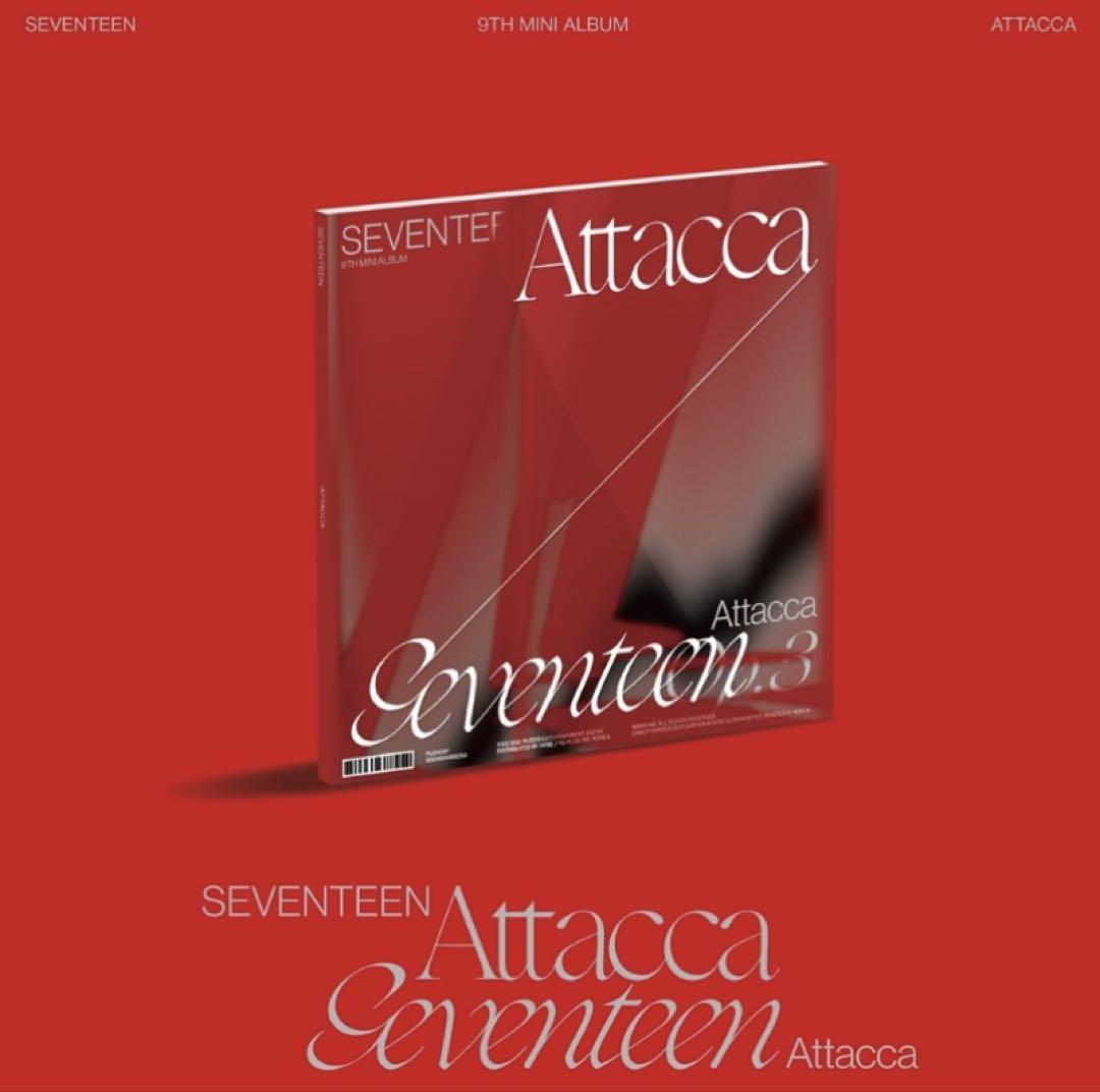 

[USED] SEVENTEEN 9TH MINI ALBUM Attacca