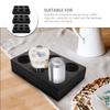 3Pcs Stable Cup Carrier Trays 6-Hole Takeout Cup Holder for Restaurant Dessert Shop Milk Tea Coffee Cold Drink Delivery Safety