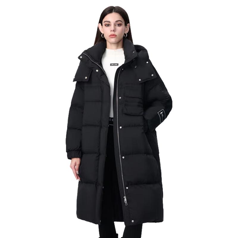 

Жіночий довгий пуховик Jinyujie у стилі Майяр, вільного крою M