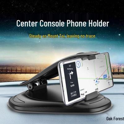 Titular universal del teléfono del coche: Soporte para salpicadero y consola central