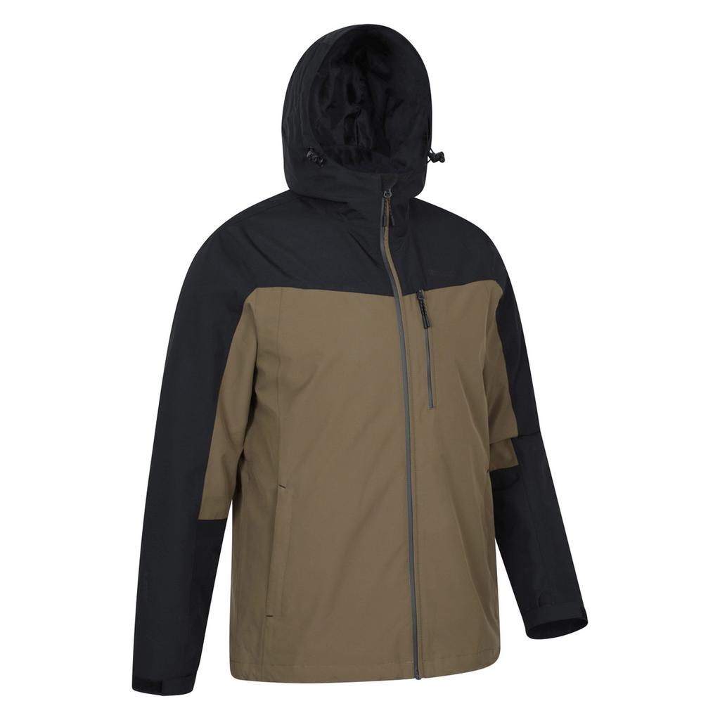 Mountain Warehouse Pánská nepromokavá bunda Brisk Extreme s barevnými bloky