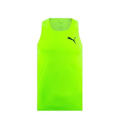 Athletic Competition Quick-Dry Breathable Marathon Running Sleeveless Vest Men Tops Green 527985-97