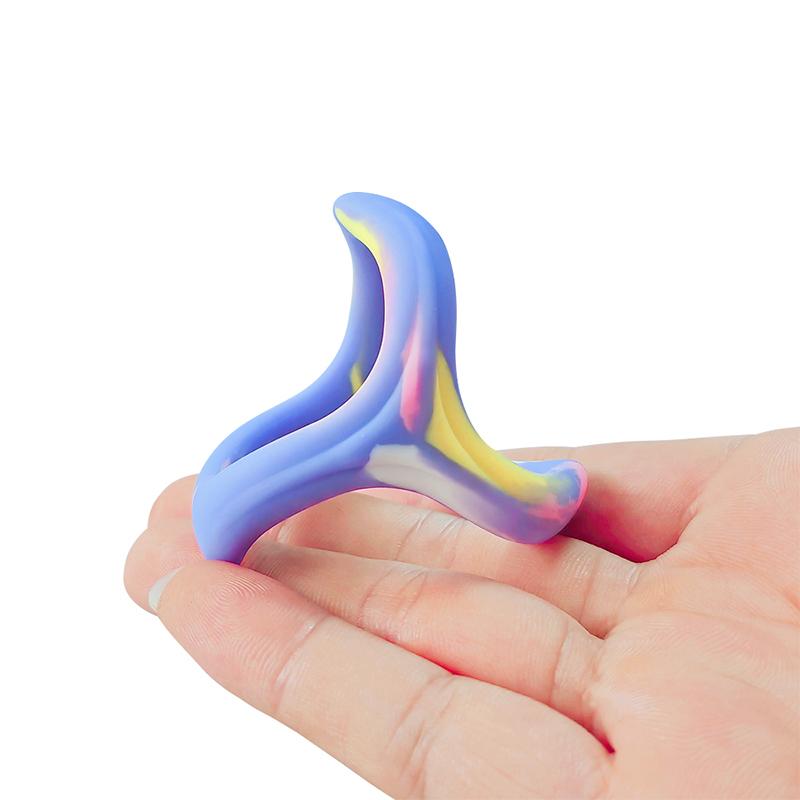 Prsten na penis silikonový pojistný kroužek zpožděná ejakulace vysoká elasticita dlouhotrvající erekční kroužek sexuální hračky pro muže