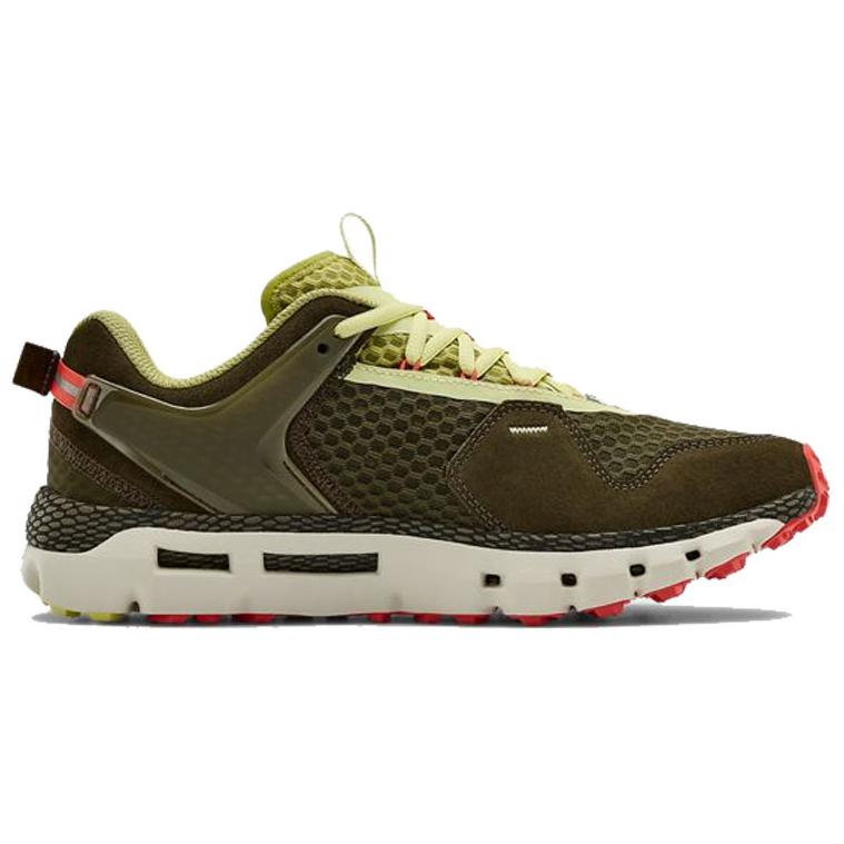 Under Armour HOVR Summit Comfortable Round Toe Cushioning Low top Casual Shoes Unisex Forward Green 3022579-301