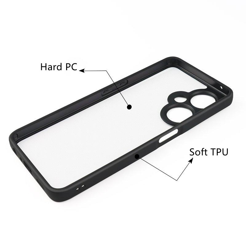 For Oneplus Nord CE 3 Lite 5G Case For Oneplus Nord CE 3 Lite Cover Funda Hard Transparent TPU Shockproof Shell Back Bumper