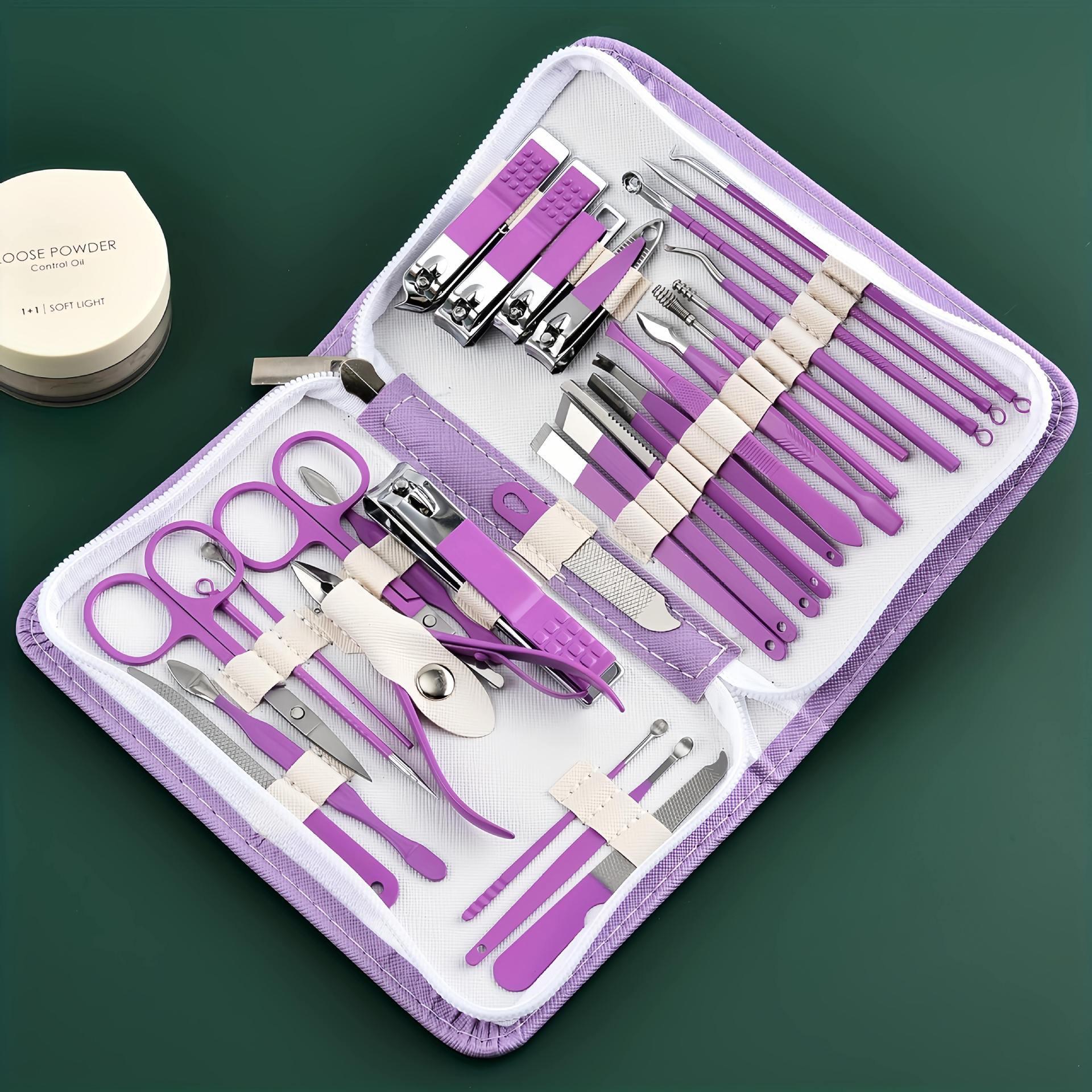 German Craftsmanship Nail Clipper & Trimming Set - Manicure & Pedicure Tools