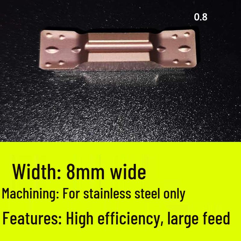 CNC Nut- und Abstechklingen: Edelstahl mggn/mgmn300/400 Einsätze