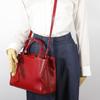 Fendi Petite To Jules Handbag 8BH253 2WAYShoulder Red Leather Women Used