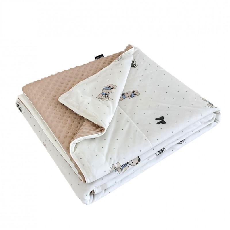 Soft Breathable Cotton-Feel Blanket Kids Lightweight Air Conditioning Quilt 150x200cm 200x230cm
