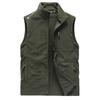Casual Vest Men's Spring and Autumn Fleece Sleeveless Fleece Vest Outdoor Fleece Vest Vest Vest Vest Vest Sports Jacket