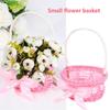 2/3/4PCS Picnic Basket Environmentally Friendly Adopt High-quality Plastic Rattan Material Handwork Holiday Decoration Portable