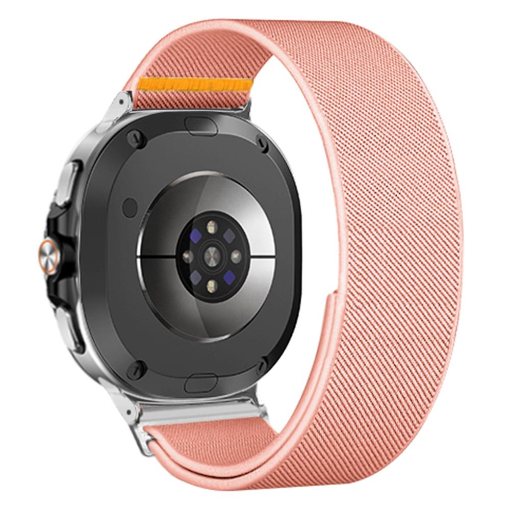 Nylon Watch Band for Samsung Galaxy Watch8 44mm/40mm/Watch8 Classic 46mm Adjustable Elastic Replacement Strap