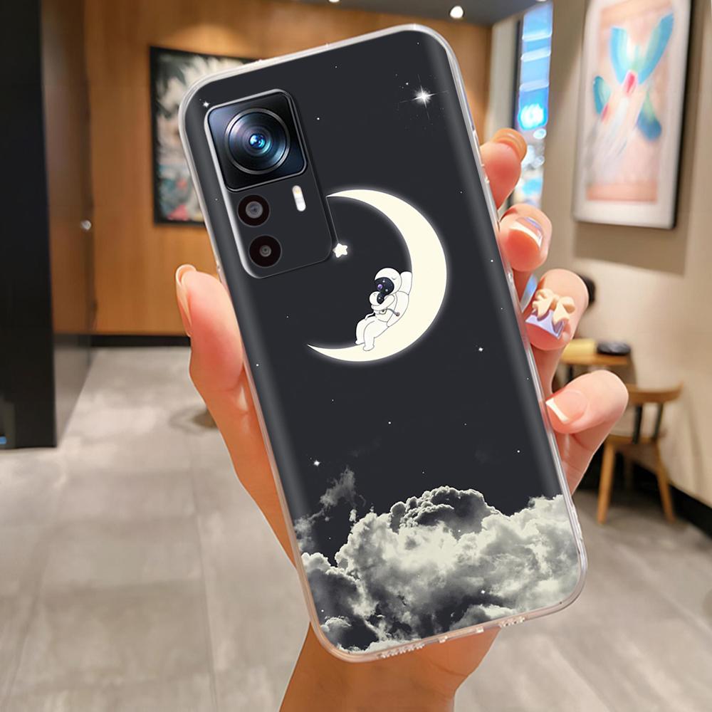 Pro Xiaomi Mi 12T 12 T Pro Pouzdro Průhledné Měkký Silikon Ochrana Čočky Zadní Kryt Pro Xiaomi Mi 12T 12 Mi12 12X Lite Pro Kryt Telefonu
