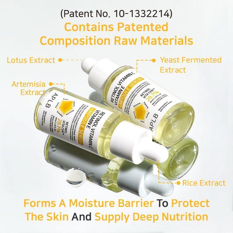 APLB - Retinol Vitamin C Vitamin E Ampoule Serum