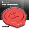 BEVINSEE Aluminum Washer Fluid Reservoir Cap for BMW E90 E91 E92 E93 E87 E82 E81 E88 X1 E84, Replace for 61667264145