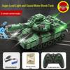 Remote Control Off-Road Armored Tank Toy with Firing Capability