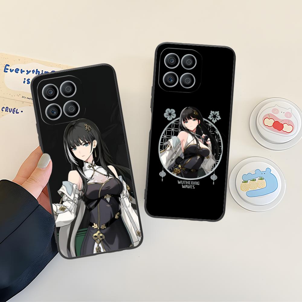 Wuthering Waves Baizhi Phone Case for Honor 90 80 70 60 50 30 20 10 9 8 7 Pro S SE Lite 5G Soft TPU Shockproof Cover