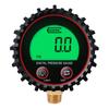Dial Size Digital Air Pressure Gauge with 1/4'' NPT Bottom Connector & Protective Boot 0-255psi Accuracy 1% Digital Tyre
