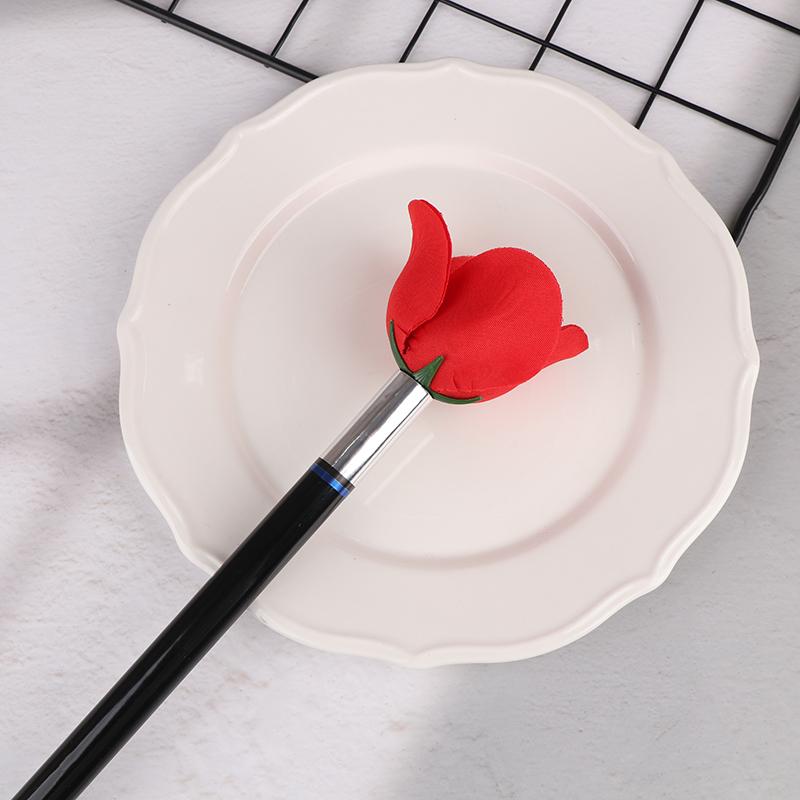 Flower Magic Tricks Stick Magic Props To Rose Flowers Appearing Close Up Street Stage Magic Toy Magic Illusion Gift For Kids