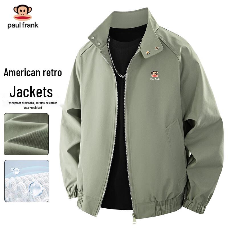 Paul Frank Men's Casual Lapel Workwear Jacket