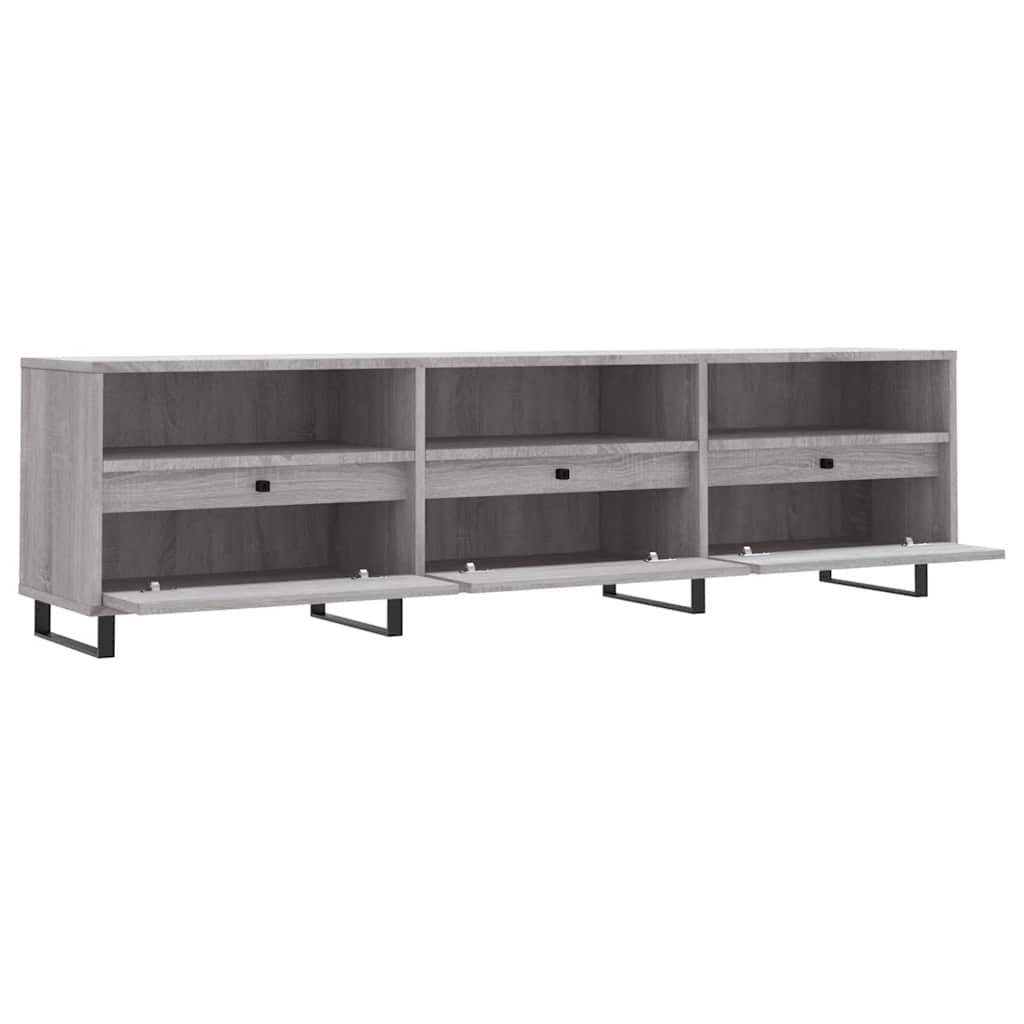 TV Cabinet Gray Sonoma 150 x 30 x 44.5 cm Particleboard