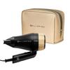 Hair Dryer - Bellissima - Compact Travel For All Hair Types - Folding Handle - 2 Combinations &; Travel Case - 1400W