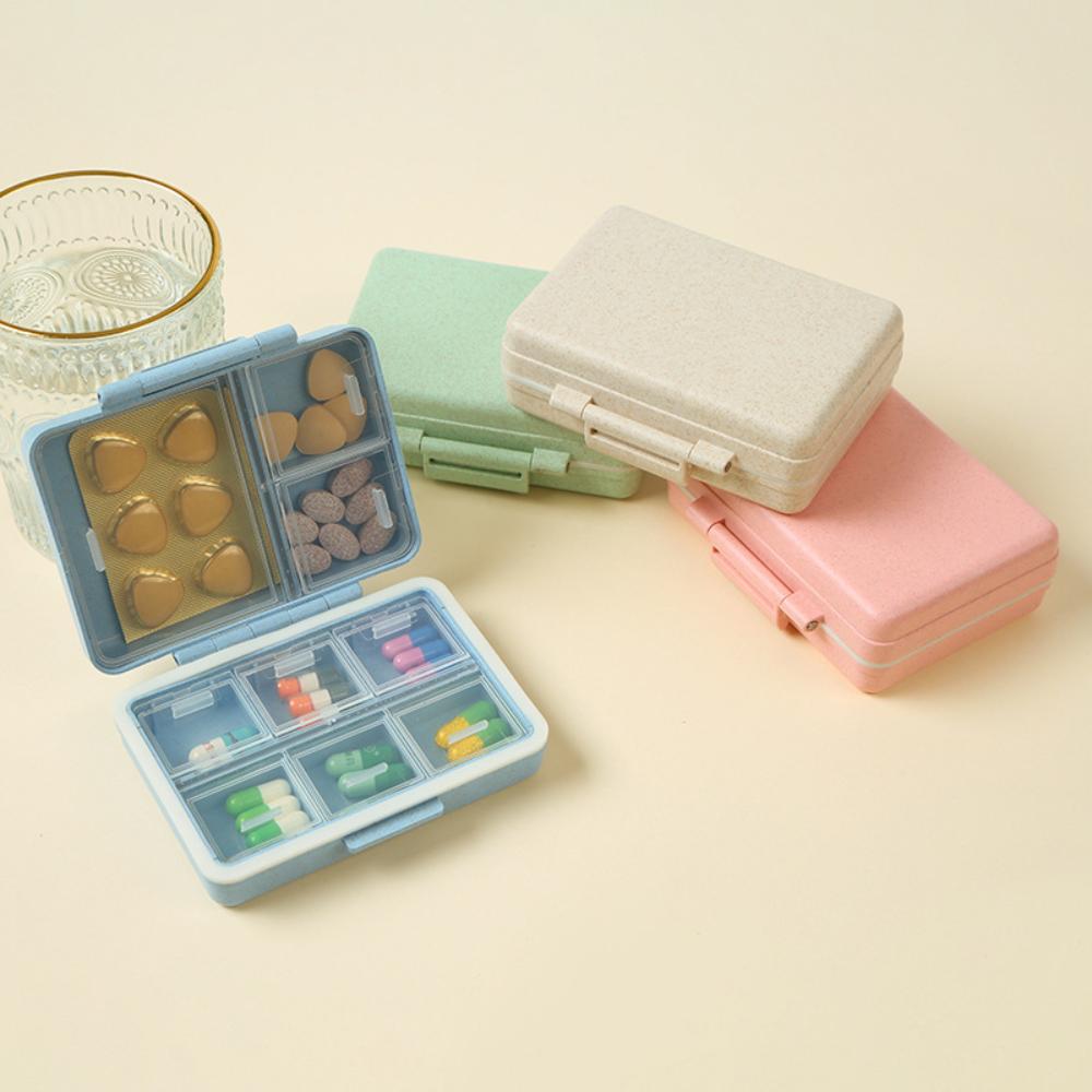 New Portable 9 Grids Weekly Travel Daily Pill Cases Box Organizer Tablet Pills Storage Container for Medicine Vitamin Fish Oils