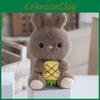 Rabbit Stuffed Adorable Animal Plushie Keychain Fluffy Bunny Doll For Ideas Gift