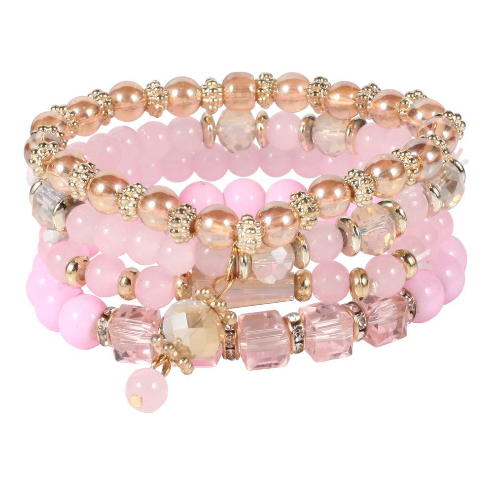 JYL TS Bracelet Bohemian Flag  Bead Design Enhances Patriotism