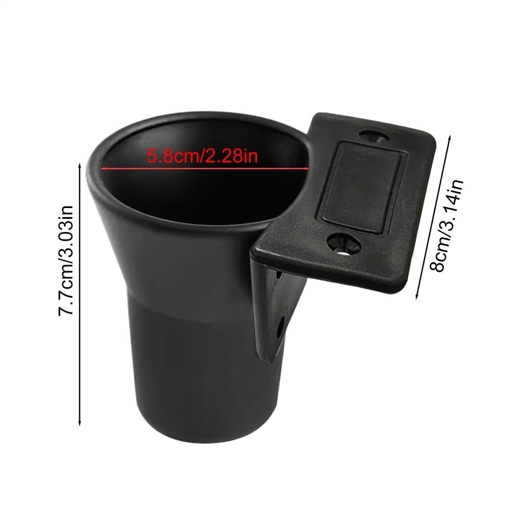 Screwdriver Holder Black ABS Storage Rack Cup Storage Mount Carpentry Accessories Electric Batch Stand Woodworking Tool