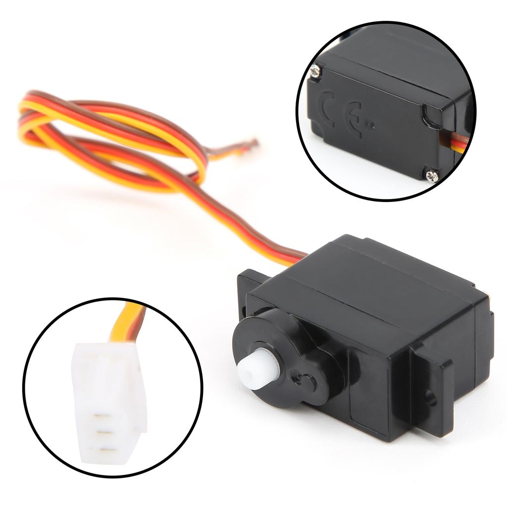 RC FixedWing Plane Servo with Servo Arm and Base RC Accessory for WLtoys XK X450