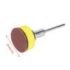 100 pcs 1 Inch / 25mm Diameter Sanding Discs Kit 100-3000 Grit Range 1/8 inch Shank Hook and Loop Sandpaper Aluminum Oxide