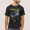 T-shirt Uomo Air Force Belga Alpha Jet Advanced Trainer 100% Cotone Girocollo Manica Corta Estiva Casual Streetwear