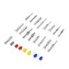 774PCS Connector Pins Crimped Terminal Automotive Car Kit Electrical 1 1.5 1.8 2.2 2.8 3.5mm Motorcycle Wire Removal