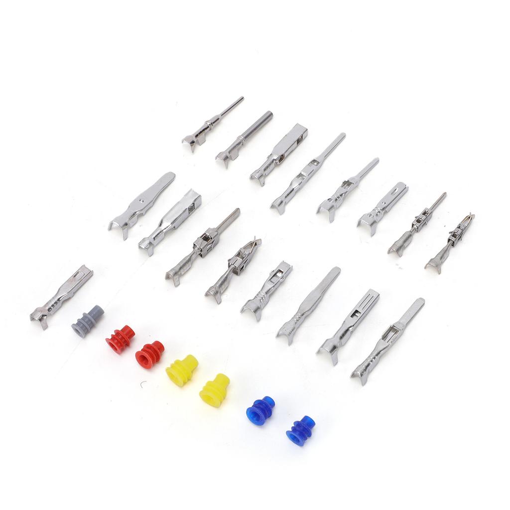 774PCS Connector Pins Crimped Terminal Automotive Car Kit Electrical 1 1.5 1.8 2.2 2.8 3.5mm Motorcycle Wire Removal