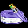 SAMZHE CAT7 10 Gigabit Dual Shielded Pure Copper Ethernet Cable