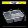 Deshangyuan 3-Compartment Disposable Meal Boxes