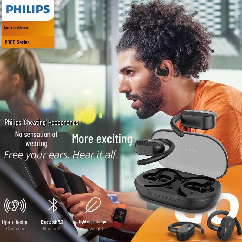 Philips TAA6708 Open-Ear Wireless Sports Headphones